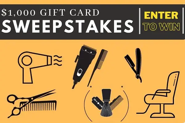 Win $1000 Barber Supply Gift Card