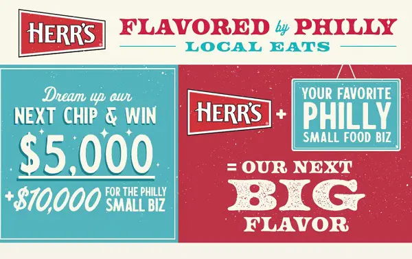Herr's Flavored by Philly Recipe Contest: Win Cash Prizes Up To A $10,000
