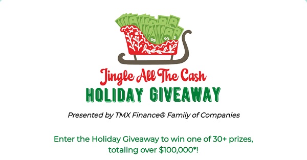 Win $100K Free Cash Holiday Giveaway (30+ Winners)