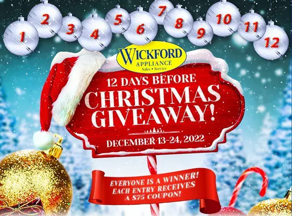 12 Days of Christmas Giveaway: Win Free Kitchen Appliances (Daily Prizes)
