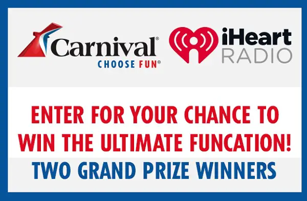 Win A Free $1,500 Carnival Cruise Gift Card!
