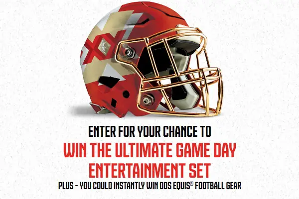 Dos Equis College Football Fan Sweepstakes: Win Game Day Entertainment Set!