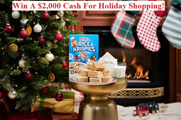Win $2000 Free Holiday Cash Giveaway (25 Winners)