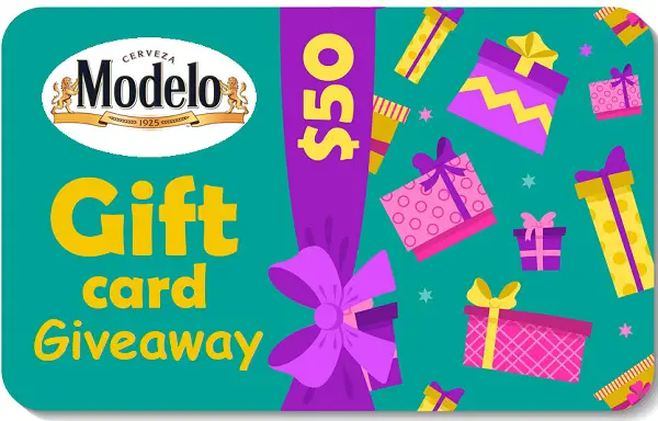 Modelo $50 Free Gift Card Giveaway (80 Winners)