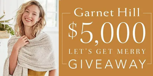Garnet Hill $5000 Free Christmas Gift Card Giveaway