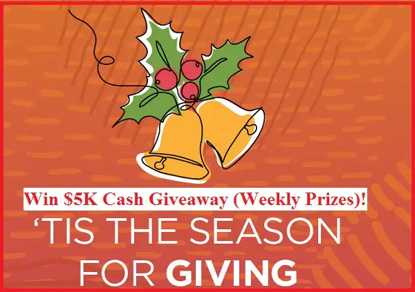 2022 Season Of Giving $5K Cash Giveaway (Weekly Prizes)