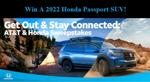 AT&T 2022 Honda Passport SUV Giveaway