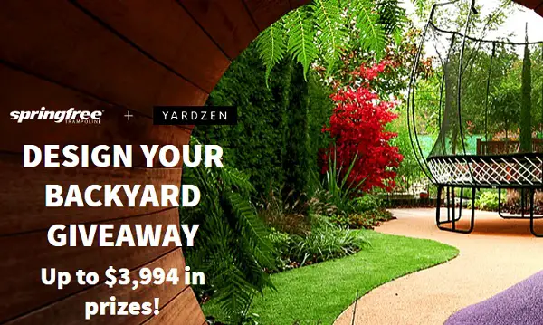 Win A Backyard Makeover Giveaway 2022