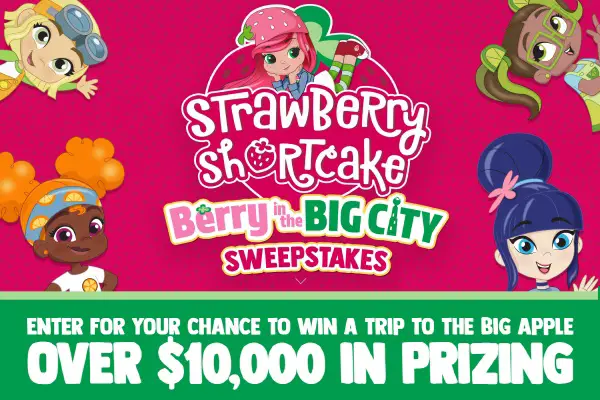 Berry In The Big City Sweepstakes: Win A Trip, Strawberry Shortcake Swag & More
