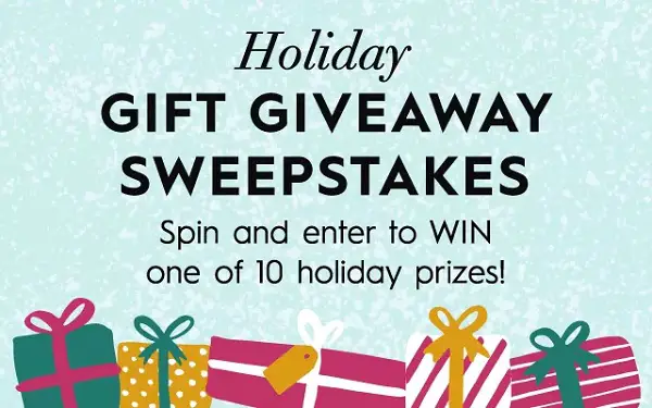 BHG Holiday Gift Giveaway: Win $10000 Cash Prizes and Weekly Prizes!