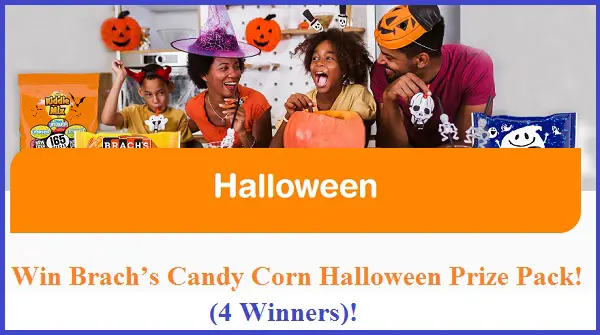 Brach’s Candy Corn Sweepstakes: Win Cash of $2,000 & Halloween Decor