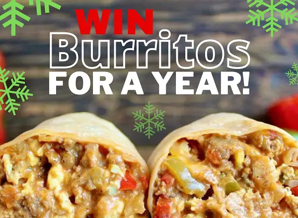 Win Free Burritos for A Year! (10 Winners)