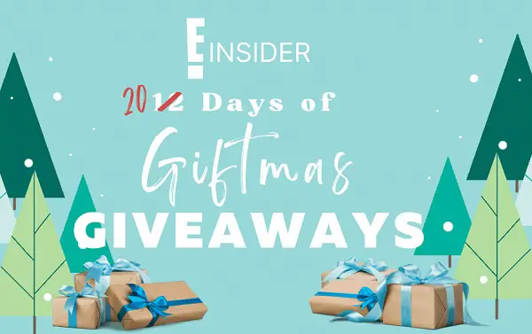 E! Insider 20 Days of Giftmas Giveaways: Win Gift Cards & More!