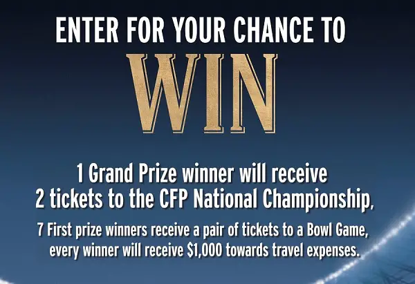 Modelo Especial Bowl Games Sweepstakes: Win Free Tickets (8 Winners)