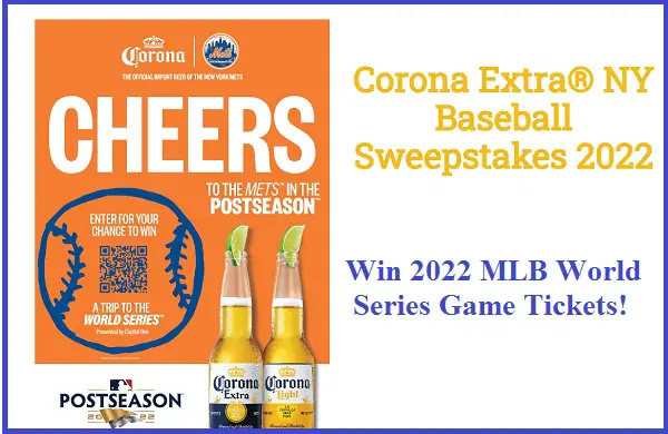 Win 2022 MLB World Series Trip Giveaway