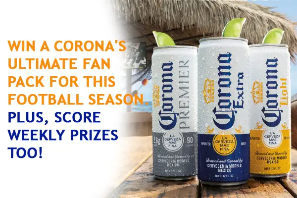 Corona Fall Football Sweepstakes: Win Free Merchandise (600+ Winners)