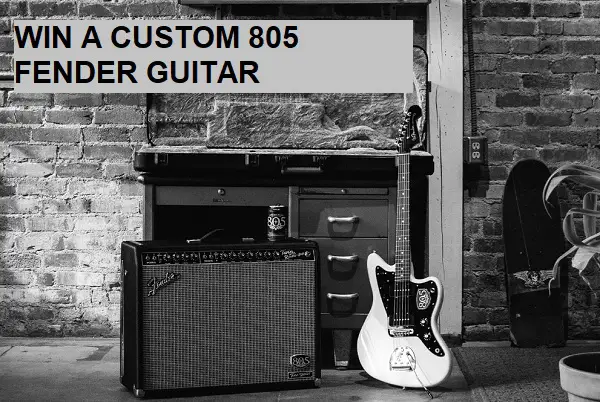 Win A Custom 805 Fender Guitar