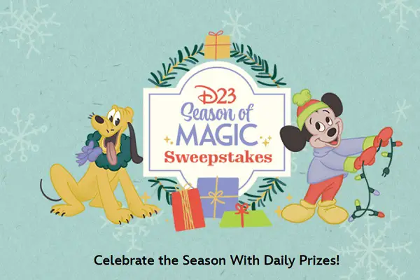 D23 Season of Magic Giveaway: Win Free Star Wars & Disney Christmas Prize Pack (9 Winners)