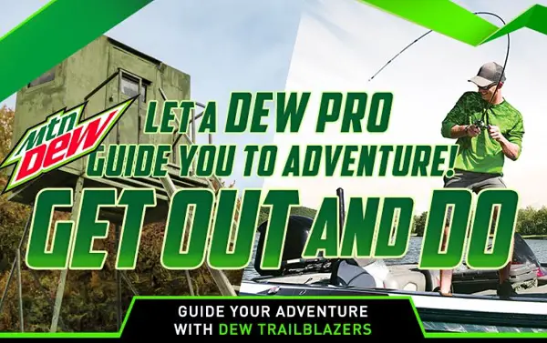 Dew Trailblazers Vacation Giveaway: Win A Trip, A Year's Free MTN Dew & More