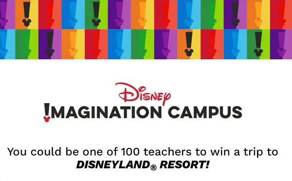 Disney Teachers Contest: Win Free Disneyland Vacation & $100 Free Disney Gift Cards