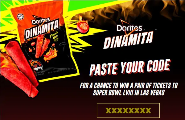 Doritos Dinamita Free Super Bowl LVIII Tickets Giveaway