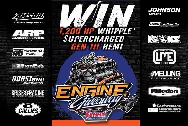 Enginelabs Engine Giveaway 2023: Win Gen III Hemi Engine