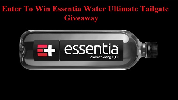 Essentia Water Instagram Giveaway: Win A Free Tailgate Prize Pack (4 Winners)