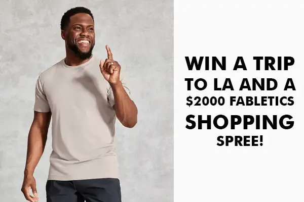 Win A Trip To LA And A $2000 Fabletics Shopping Spree (11 Winners)!