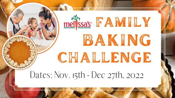 Melissa's Family Baking Giveaway: Win Free Cash up to $1500, Bakeware Sets & More