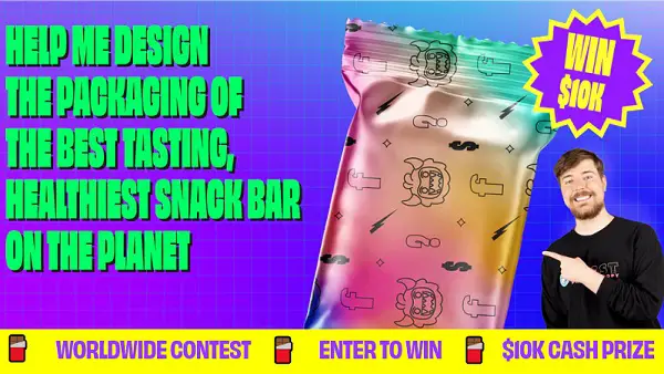 Feastables Snack Bar Design Contest: Win $10000 Cash!
