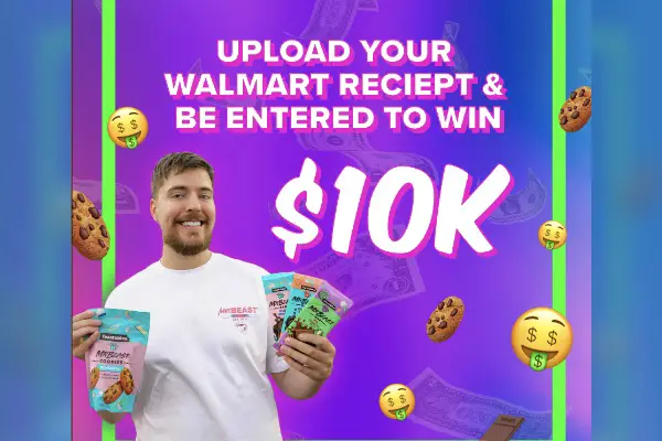 Feastables Walmart Sweepstakes: Win A $10K Cash Prize (5 Winners)