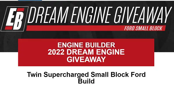 Engine Builder 427 Ford Engine Giveaway
