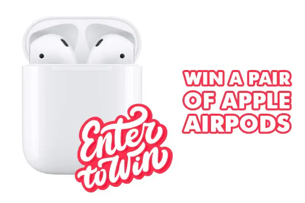 Win Free Apple AirPods Giveaway