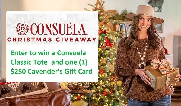 Cavenders Consuela Holiday Giveaway: Win $250 Gift Card & Bag!