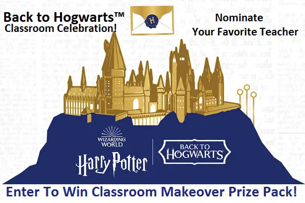 Back to Hogwarts Classroom Makeover Giveaway