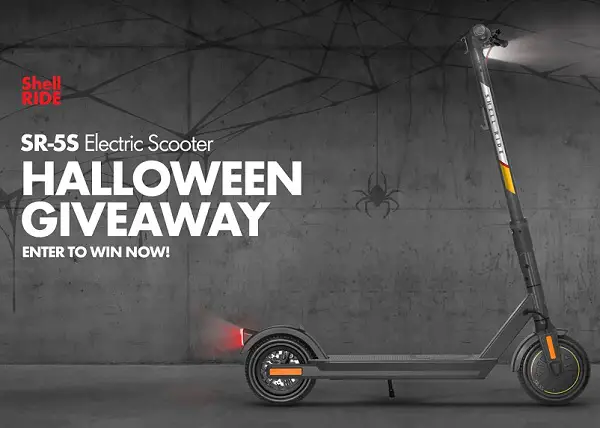 Win Shell RIDE SR-5S Electric Scooter!