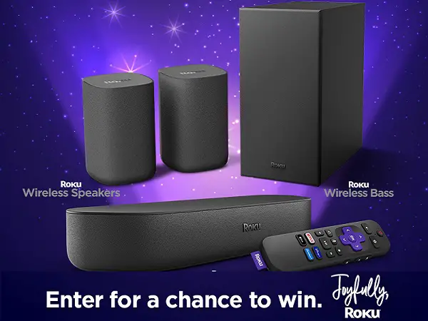 Win Free Roku Home Theater in Holiday Sweepstakes