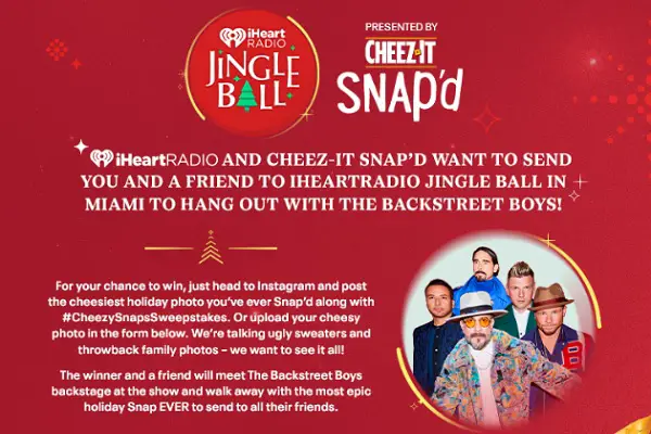 Free Trip to Miami Jingle Ball 2022 Tour