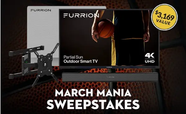 March Madness Giveaway: Win Partial Sun Outdoor TV Bundle