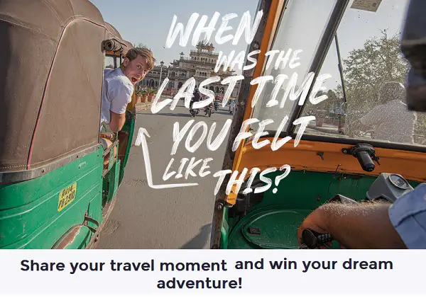 G-adventures My Travel Moment Giveaway: Win $4999 Travel Companion!