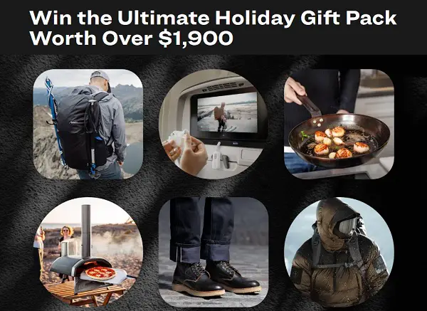 Gear Patrol Holiday Giveaway: Win $300 Gift Card, Free Pizza Oven & More!
