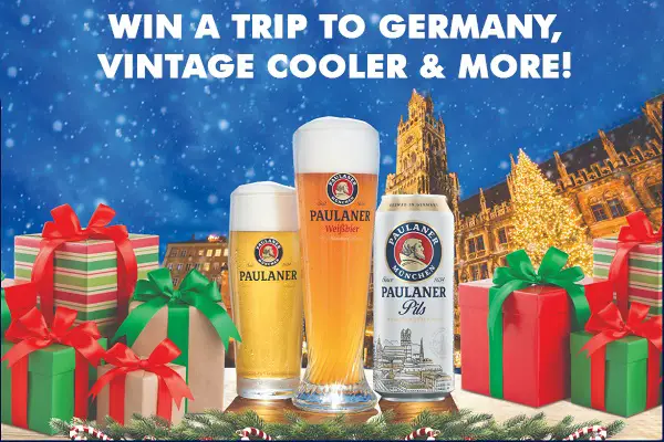 Gift of Paulaner Instant Win A Trip To Germany & More (25 Winners)