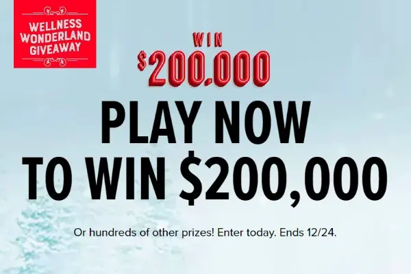 GNC $200K Cash Giveaway: Instant Win Cash, Free Gym Membership & More