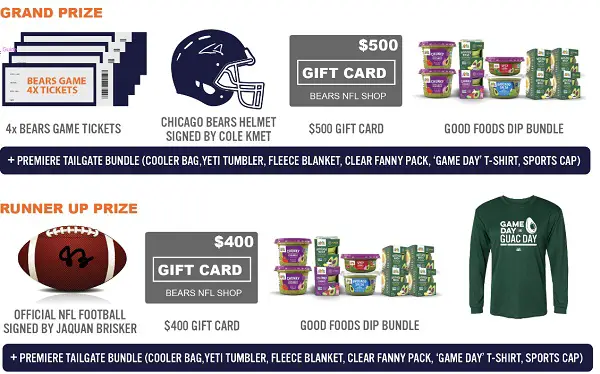 Good Foods Game Day Is Guac Day Sweepstakes: Win Free Football Tickets & Merchandise