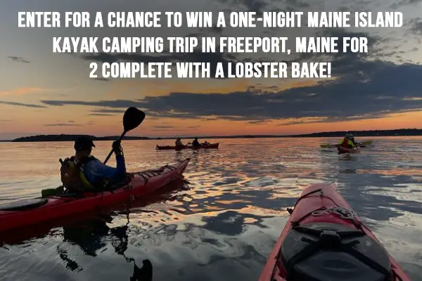 Win Maine Island Kayak Camping Trip Giveaway