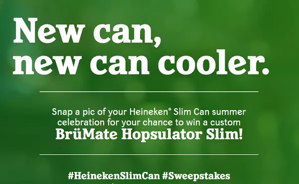 Heineken Slim Can Giveaway (2,000 Winners)!