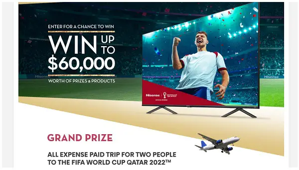 Win Free Trip to FIFA Worldcup!