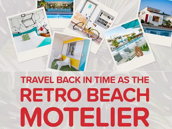 Hotels.com Retro Beach Motelier Contest: Win $10000 Travel Stipend and $5000 Paycheck