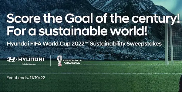 Hyundai FIFA World Cup 2022 Sweepstakes (131 Winners)