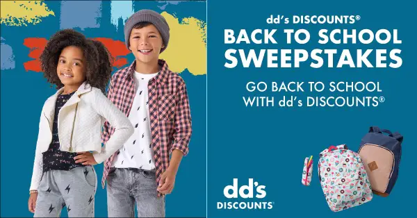DD’s Back to School Sweepstakes: Win $250 Gift Card (9 Winners)
